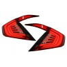 Taillights suitable for HONDA Civic MK10 (FC/FK) (2016-Up) Limousine Full LED Light Bar Red/Smoke Taillights suitable for HONDA Civic MK10 (FC/FK) (2016-Up) Limousine Full LED Light Bar Red/Smoke