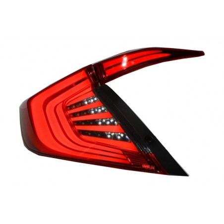 Taillights suitable for HONDA Civic MK10 (FC/FK) (2016-Up) Limousine Full LED Light Bar Red/Smoke Taillights suitable for HONDA Civic MK10 (FC/FK) (2016-Up) Limousine Full LED Light Bar Red/Smoke