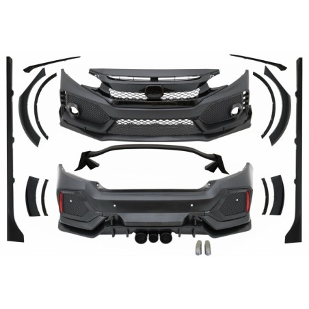 Body Kit suitable for HONDA Civic MK10 (FC/FK) (2016-Up) Sedan Type R Design Body Kit suitable for HONDA Civic MK10 (FC/FK) (2016-Up) Sedan Type R Design