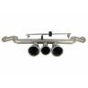 Exhaust System with Muffler Tips suitable for HONDA Civic MK10 (FC/FK) (2016-Up) Sedan Type R Design Exhaust System with Muffler Tips suitable for HONDA Civic MK10 (FC/FK) (2016-Up) Sedan Type R Design