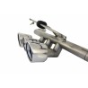 Exhaust System with Muffler Tips suitable for HONDA Civic MK10 (FC/FK) (2016-Up) Sedan Type R Design Exhaust System with Muffler Tips suitable for HONDA Civic MK10 (FC/FK) (2016-Up) Sedan Type R Design