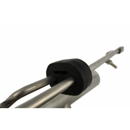 Exhaust System with Muffler Tips suitable for HONDA Civic MK10 (FC/FK) (2016-Up) Sedan Type R Design Exhaust System with Muffler Tips suitable for HONDA Civic MK10 (FC/FK) (2016-Up) Sedan Type R Design