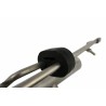 Exhaust System with Muffler Tips suitable for HONDA Civic MK10 (FC/FK) (2016-Up) Sedan Type R Design Exhaust System with Muffler Tips suitable for HONDA Civic MK10 (FC/FK) (2016-Up) Sedan Type R Design
