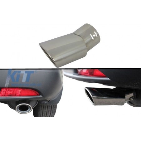 Exhaust Muffler Tip suitable for HONDA CR-V 2012+ IV 4 Generation OEM Design Exhaust Muffler Tip suitable for HONDA CR-V 2012+ IV 4 Generation OEM Design
