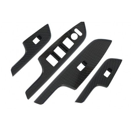 Carbon fiber Style Door Cover Armrest Trim suitable for HONDA CRV (2012-2016) IV Generation OEM Design Carbon fiber Style Door Cover Armrest Trim suitable for HONDA CRV (2012-2016) IV Generation OEM Design
