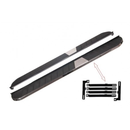 Brackets Running Boards Side Steps suitable for HONDA CRV 2012+ IV Generation OEM Design