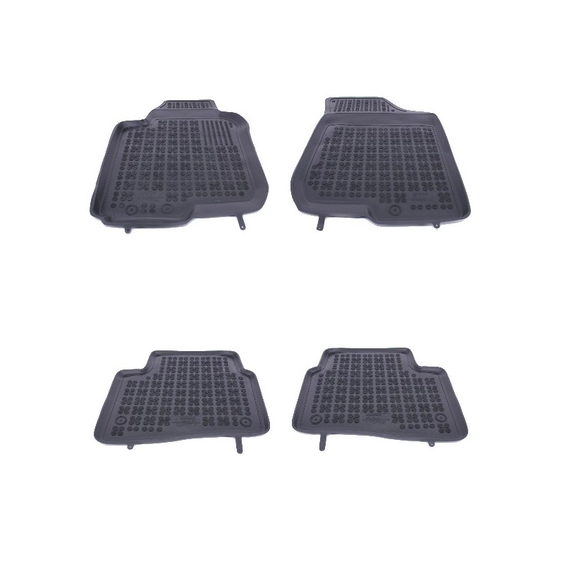 Floor mat Rubber Black HYUNDAI i30 2007-2012 suitable for KIA Cee'd , Cee'd SW 2007-2012, ProCee'd 2006-2013