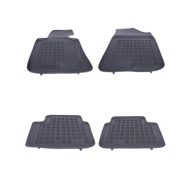 Floor mat Rubber Black HYUNDAI i30 II Hatchback Wagon 2012+, suitable for KIA Cee'd II Hatchback Wagon 2012-2018, ProCee'd 2013-