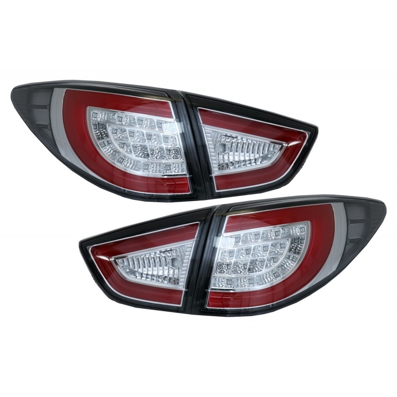 Taillights LED Light Bar suitable for Hyundai IX35 (2010-09.2013) Chrome