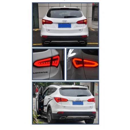 LED Taillights LightBar suitable for HYUNDAI Santa Fe (DM, NC) (2013-2018) LED Taillights LightBar suitable for HYUNDAI Santa Fe (DM, NC) (2013-2018)