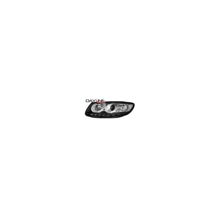 DAYLINE headlights suitable for HYUNDAI SANTA FE 06 _drl-optic _ black DAYLINE headlights suitable for HYUNDAI SANTA FE 06 _drl-optic _ black
