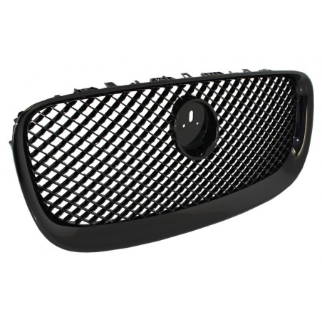 Front Grille suitable for JAGUAR XF X250 Facelift (2012-2016) XFR-S Design Full Piano Black Front Grille suitable for JAGUAR XF X250 Facelift (2012-2016) XFR-S Design Full Piano Black