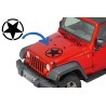 Sticker Star Universal suitable for Jeep Wrangler JK, Truck or Other Cars Black Sticker Star Universal suitable for Jeep Wrangler JK, Truck or Other Cars Black