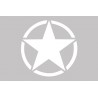 Sticker Star Universal suitable for Jeep Wrangler JK, Truck, or Other Cars White Sticker Star Universal suitable for Jeep Wrangler JK, Truck, or Other Cars White