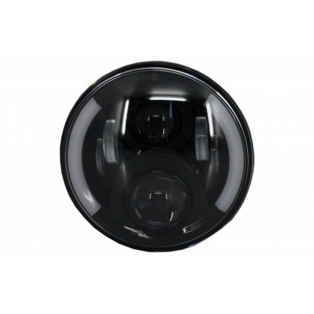 7 Inch CREE LED Motorcycle Harley-Davidson Headlight Jeep Wrangler JK Mercedes W463 suitable for Land ROVER Defender Half Halo 7 Inch CREE LED Motorcycle Harley-Davidson Headlight Jeep Wrangler JK Mercedes W463 suitable for Land ROVER Defender Half Halo