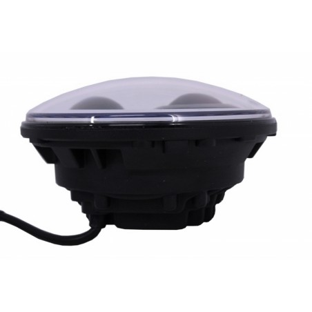 7 Inch CREE LED Headlight Angel Eye Amber Halo DRL Motorcycle Harley-Davidson Jeep Wrangler JK TJ LJ suitable for ROVER Defender 7 Inch CREE LED Headlight Angel Eye Amber Halo DRL Motorcycle Harley-Davidson Jeep Wrangler JK TJ LJ suitable for ROVER Defender