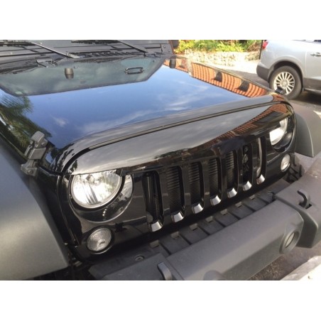 Central Grille Front Grille suitable for JEEP Wrangler / Rubicon JK (2007-2017) Angry Bird Design Piano Black Central Grille Front Grille suitable for JEEP Wrangler / Rubicon JK (2007-2017) Angry Bird Design Piano Black