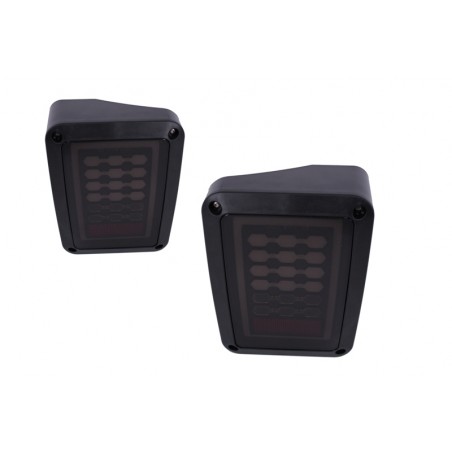 LED Taillights suitable for JEEP Wrangler JK 2007-2017 Smoke LED Taillights suitable for JEEP Wrangler JK 2007-2017 Smoke