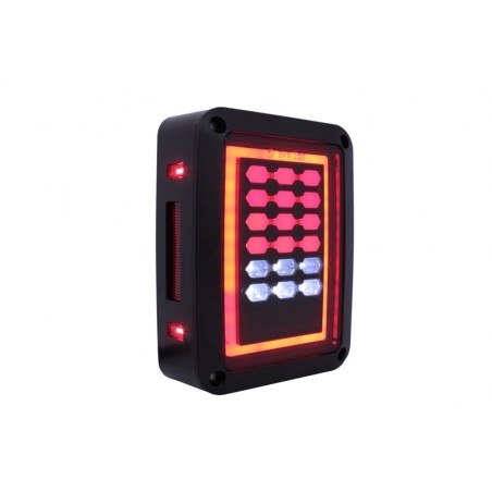 LED Taillights suitable for JEEP Wrangler JK 2007-2017 Smoke LED Taillights suitable for JEEP Wrangler JK 2007-2017 Smoke