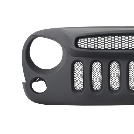 Central Front Grille suitable for JEEP Wrangler / Rubicon JK (2007-2017) Angry Bird Design Specter Mask Central Front Grille suitable for JEEP Wrangler / Rubicon JK (2007-2017) Angry Bird Design Specter Mask