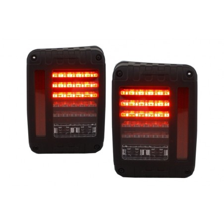 Full LED Taillights suitable for JEEP Wrangler/Rubicon JK (2007-2017) Full LED Taillights suitable for JEEP Wrangler/Rubicon JK (2007-2017)