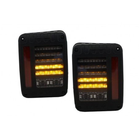 Full LED Taillights suitable for JEEP Wrangler/Rubicon JK (2007-2017) Full LED Taillights suitable for JEEP Wrangler/Rubicon JK (2007-2017)