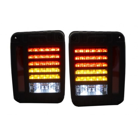 Full LED Taillights suitable for JEEP Wrangler/Rubicon JK (2007-2017) Full LED Taillights suitable for JEEP Wrangler/Rubicon JK (2007-2017)