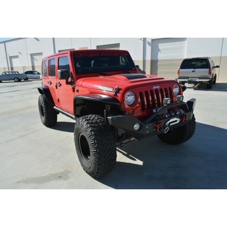 Front Crusher Tube Flat Steel Fender Flares suitable for JEEP Wrangler / Rubicon JK (2007-2017) Front Crusher Tube Flat Steel Fender Flares suitable for JEEP Wrangler / Rubicon JK (2007-2017)