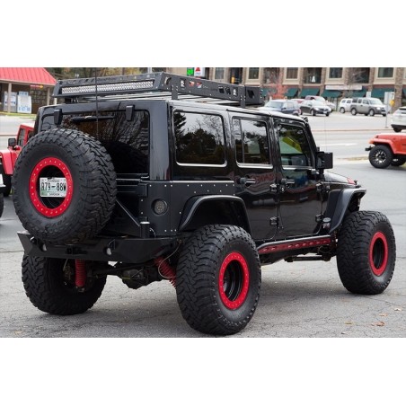 Front Crusher Tube Flat Steel Fender Flares suitable for JEEP Wrangler / Rubicon JK (2007-2017) Front Crusher Tube Flat Steel Fender Flares suitable for JEEP Wrangler / Rubicon JK (2007-2017)