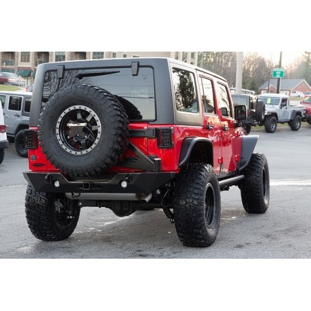 Front Crusher Tube Flat Steel Fender Flares suitable for JEEP Wrangler / Rubicon JK (2007-2017) Front Crusher Tube Flat Steel Fender Flares suitable for JEEP Wrangler / Rubicon JK (2007-2017)
