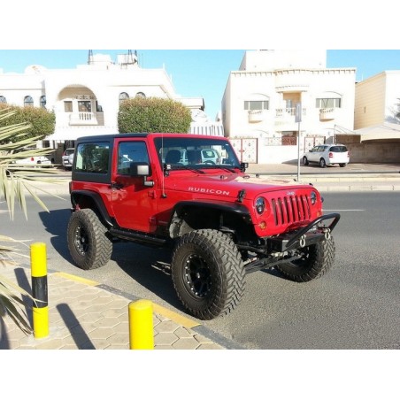 Front Crusher Tube Flat Steel Fender Flares suitable for JEEP Wrangler / Rubicon JK (2007-2017) Front Crusher Tube Flat Steel Fender Flares suitable for JEEP Wrangler / Rubicon JK (2007-2017)
