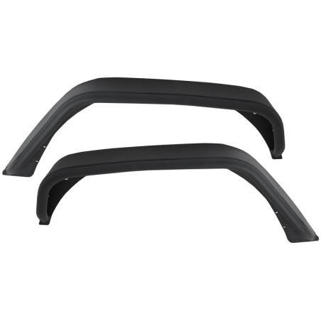 Rear Crusher Tube Flat Steel Fender Flares suitable for JEEP Wrangler / Rubicon JK (2007-2017) Rear Crusher Tube Flat Steel Fender Flares suitable for JEEP Wrangler / Rubicon JK (2007-2017)