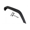 Rear Crusher Tube Flat Steel Fender Flares suitable for JEEP Wrangler / Rubicon JK (2007-2017) Rear Crusher Tube Flat Steel Fender Flares suitable for JEEP Wrangler / Rubicon JK (2007-2017)