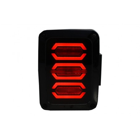 Taillights Full LED suitable for JEEP Wrangler JK (2007-2017) Smoke Taillights Full LED suitable for JEEP Wrangler JK (2007-2017) Smoke