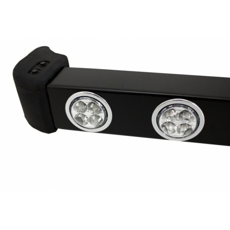 Front Bumper  suitable for Land ROVER  Defender (1990-2016) LED DRL