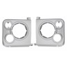 Central Grille & Headlights Covers Assembly suitable for Land ROVER Defender 90 110 (1990-2016) Silver SVX Design Central Grille & Headlights Covers Assembly suitable for Land ROVER Defender 90 110 (1990-2016) Silver SVX Design