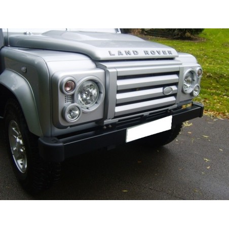 Central Grille & Headlights Covers Assembly  suitable for Land ROVER  Defender 90 110 (1990-2016) Silver SVX Design