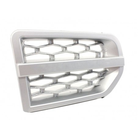 Side Vent suitable for Land ROVER Range ROVER Discovery III (2006-2009) Hawke Autobiography Design Silver Side Vent suitable for Land ROVER Range ROVER Discovery III (2006-2009) Hawke Autobiography Design Silver