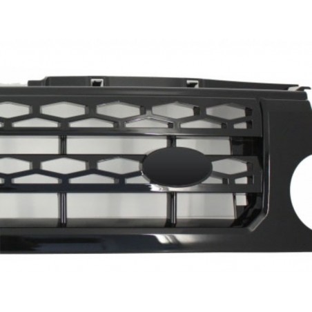 Central Grille suitable for Land ROVER Range ROVER Discovery III (2004-2009) Autobiography Design All Black Central Grille suitable for Land ROVER Range ROVER Discovery III (2004-2009) Autobiography Design All Black