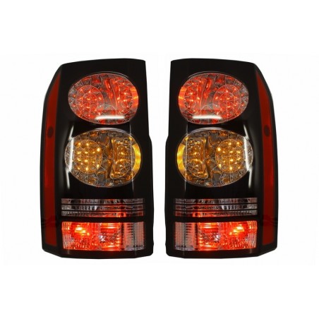 LED Taillights suitable for Land ROVER Discovery III 3 & IV 4 (2004-2009) (2009-2016) Black Conversion to Facelift Look LED Taillights suitable for Land ROVER Discovery III 3 & IV 4 (2004-2009) (2009-2016) Black Conversion to Facelift Look