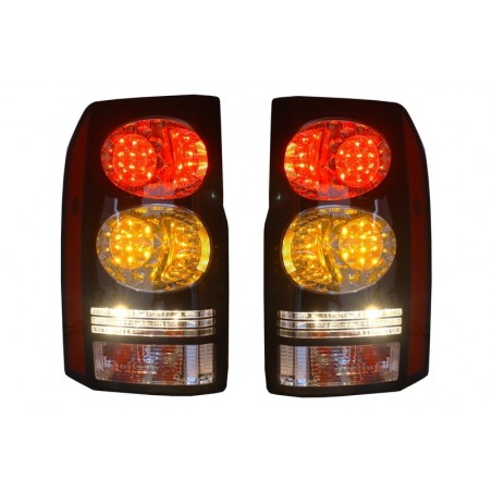 LED Taillights suitable for Land ROVER Discovery III 3 & IV 4 (2004-2009) (2009-2016) Black Conversion to Facelift Look LED Taillights suitable for Land ROVER Discovery III 3 & IV 4 (2004-2009) (2009-2016) Black Conversion to Facelift Look
