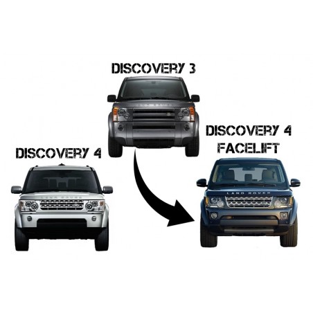 Complete Conversion Body Kit suitable for Land ROVER  Discovery 3 to Discovery 4 Facelift