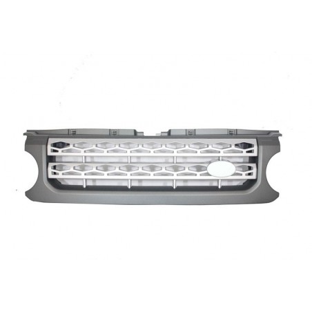 Central Grille suitable for Land ROVER Range ROVER Discovery IV (2010-up) Autobiography Grey Silver Design Central Grille suitable for Land ROVER Range ROVER Discovery IV (2010-up) Autobiography Grey Silver Design