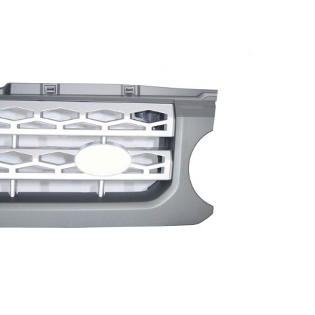 Central Grille suitable for Land ROVER Range ROVER Discovery IV (2010-up) Autobiography Grey Silver Design Central Grille suitable for Land ROVER Range ROVER Discovery IV (2010-up) Autobiography Grey Silver Design