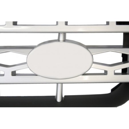 Central Grille suitable for Land ROVER Range ROVER Discovery IV (2010-up) Autobiography Grey Silver Design Central Grille suitable for Land ROVER Range ROVER Discovery IV (2010-up) Autobiography Grey Silver Design