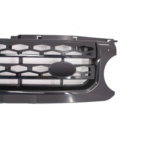 Central Grille suitable for Land ROVER Range ROVER Discovery IV (2010-up) Autobiography Design All Black Central Grille suitable for Land ROVER Range ROVER Discovery IV (2010-up) Autobiography Design All Black