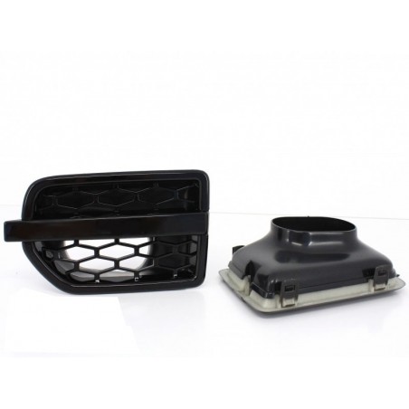 Side Vents suitable for Land ROVER Range ROVER Discovery IV (2010-up) Black Autobiography Design Side Vents suitable for Land ROVER Range ROVER Discovery IV (2010-up) Black Autobiography Design