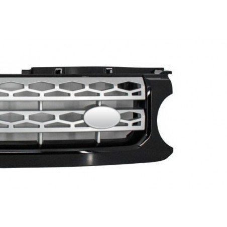 Central Grille suitable for Land ROVER Range ROVER Discovery IV (2010-up) Autobiography Design Black Silver Central Grille suitable for Land ROVER Range ROVER Discovery IV (2010-up) Autobiography Design Black Silver