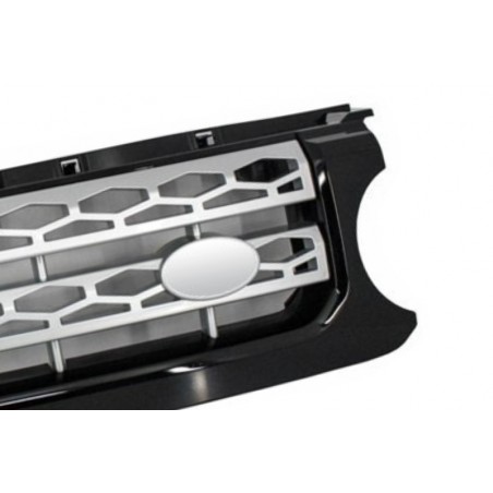 Central Grille suitable for Land ROVER Range ROVER Discovery IV (2010-up) Autobiography Design Black Silver Central Grille suitable for Land ROVER Range ROVER Discovery IV (2010-up) Autobiography Design Black Silver