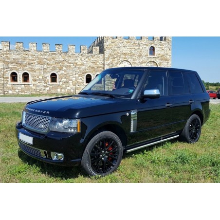 suitable for Range ROVER Vogue III L322 2002-2012 Autobiography Side Vents Grilles Gray Silver Edition New Design suitable for Range ROVER Vogue III L322 2002-2012 Autobiography Side Vents Grilles Gray Silver Edition New Design